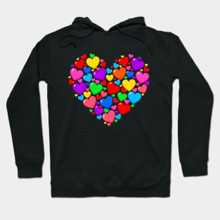 Big Rainbow Heart Hoodie